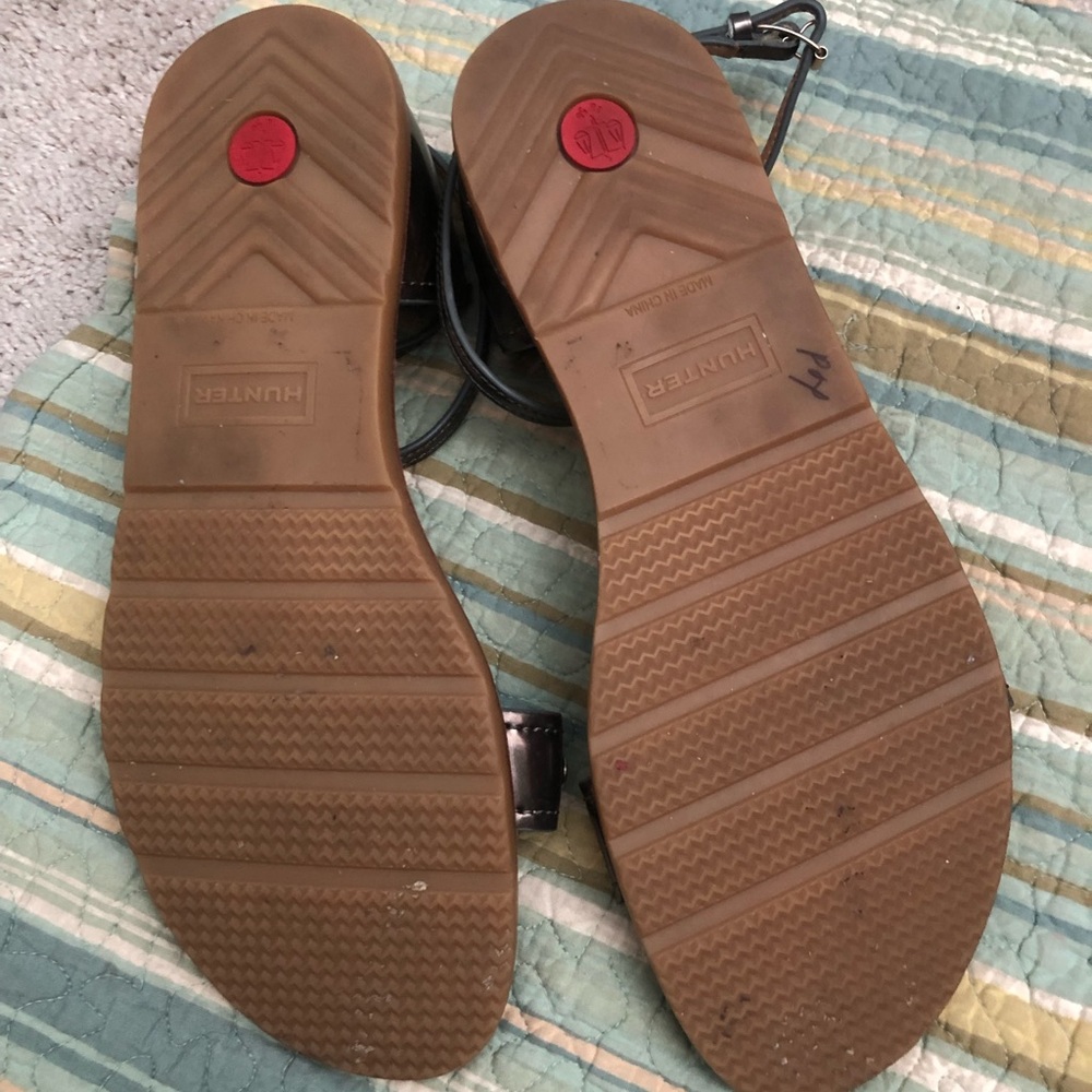 Hunter metallic sandals - Picture 3 of 3